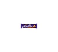 Cadbury Dairy Milk Whole Nut Chocolate Bar 49g - Smooth Milk Chocolate with Hazelnuts