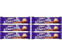 Cadbury Dairy Milk Wholenut 45g Bars - Pack of 6