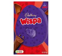 Cadbury Dairy Milk Wispa Chocolate Easter Egg, Includes 1 Large Chocolate Shell and 1 Wispa Bar, Gift for Easter, 177 g (Pack of 1)