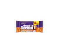 Cadbury Double Decker Chocolate Bar 4 Pack 149.2g