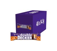 Cadbury Double Decker Chocolate Bar 54.5g Pack of 48