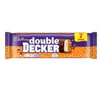 Cadbury Double Decker Chocolate, Crispy Cereal and Chewy Nougat Bars, 37.3 g (Pack of 7)