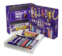 Cadbury Double-Layered Chocolate Bar Selection Gift Box, 524.5g | Includes Dairy Milk, Twirl, Flake, Crunchie, Wispa, Boosr & More