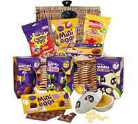 Cadbury Easter Chocolate Sharing Gift Basket, By Cadbury Gifts Direct - Creme Egg, Mini Eggs, Caramel Eggs, Easter Eggs