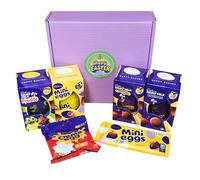 Cadbury Easter Super Collection Gift Box, 4 Chocolate Eggs, Buttons, Caramel, Mini Eggs and Freddo, Mini Eggs Bar and Creme Egg Minis