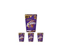 Cadbury Eclairs Chocolate Bag Caramels With Milk Chocolate Centres Christmas Treat for Sharing or Gifting 350g Pack of 4
