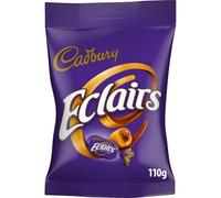 Cadbury Eclairs Chocolate Bag, Caramels with Milk Chocolate Centres, Delicious Chewy Treats, 110 g (Pack of 1)