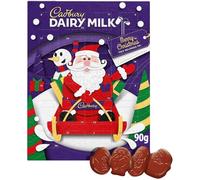 Cadbury Festive Chocolate Selection Box 125 g - Festive Gift Set with 5 Bars & 1 Treat Bag - Ideal Stocking Filler, Holiday Chocolate Box for Christmas, New Year & Birthday Gifts