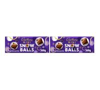 Cadbury Festive Mini Snow Balls Chocolate Bar Smooth Dairy Milk Chocolate F