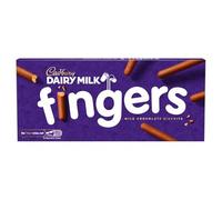 Cadbury Fingers Crossed Milk Chocolate Biscuits, 114 g (Pack of 1)