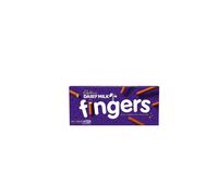 Cadbury Fingers Milk Chocolate Biscuits 114G (Pack of 2)