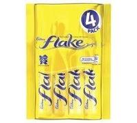 Cadbury Flake Bars 4 Pack 102g - Pack of 6 by Cadbury