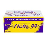 Cadbury Flake Chocolate Bar, Pack of 144 x 8.25g