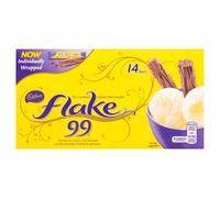 Cadbury Flake Mini Chocolate Bars, 114 g, Pack of 20