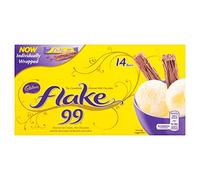 Cadbury Flake Mini Chocolate Bars, 114 g, Pack of 20