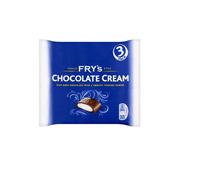 Cadbury Fry's Chocolate Cream Chocolate Bars, 49g X3 (Pack of 3)