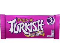 Cadbury Frys Turkish Delight 3 Pack (Multi Buy Pack of 8)