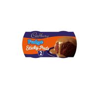 Cadbury Fudge Sponge Pudding 2 per pack - Pack of 6