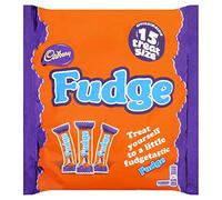 Cadbury Fudge Treatsize Chocolate 15 Bar Multipack, 202g
