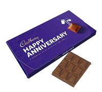 Cadbury Happy Anniversary Dairy Milk Chocolate Bar With Gift Envelope