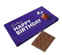Cadbury Happy Birthday Dairy Milk Chocolate Bar with Gift Envelope