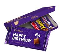 Cadbury Happy Birthday Letterbox Chocolate Gift 308g