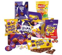 Cadbury Happy Easter Chocolate Hunt Box- Mini Eggs, Dairy Milk, Creme Egg Minis, Biscoff eggs, Jelly Chicks