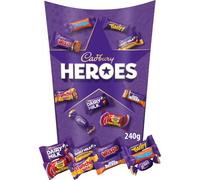 Cadbury Heroes Carton, Filled with Festive Favourites, 240 g (Pack of 1)