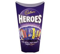 Cadbury Heroes Chocolate Box, 323g (Pack of 6)