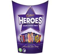 Cadbury Heroes Chocolate Gift Carton 185g. Christmas, Confectionery, Big Night In, Birthday, Easter, Thank you gift, Sharing Chocolate Box, Present OFFICIAL