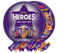 Cadbury Heroes Chocolates Tub - 550g (Pack of 6)