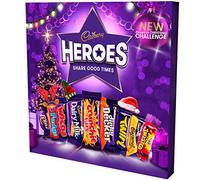 Cadbury Heroes Christmas Adventure Chocolate Advent Calendar, 232 g, Pack of 4
