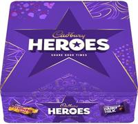 Cadbury Heroes Tin, Filled with Your Festive Chocolate Favourites, Perfect for Sharing, 700 g (Pack of 1)