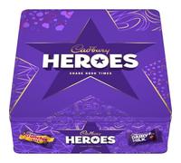 Cadbury Heroes Tin, Filled with Your Festive Chocolate Favourites, Perfect for Sharing, 700 g (Pack of 1)