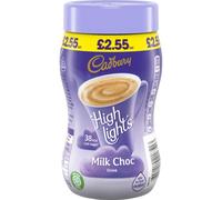 Cadbury Highlights Instant Hot Chocolate Cocoa Powder, 154 g