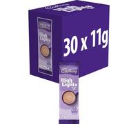 Cadbury Highlights Instant Hot Chocolate Sachets, Low Calorie Hot Chocolate Mix, Approximately 11 Servings, 30 x 11 g Sachets Per Box (1 Box Total)