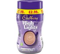 Cadbury Highlights Milk Chocolate Hot Drink, Low Calorie, Stir in Hot Water, Pack of 6, 154g