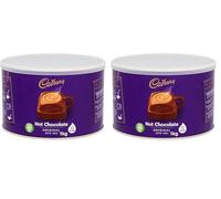 Cadbury Hot Chocolate, Original Drinking Chocolate, Swirl into Milk 1 kg (Pack of 2)