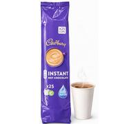 Cadbury Instant Hot Chocolate Cups - Add Water 25 Pack Cup Sleeve