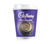 Cadbury Instant Hot Chocolate Drink in a 12oz (340ml) Cup Ref A03294 [Pack 8]