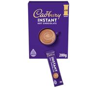 Cadbury Instant Hot Chocolate Sachets, Box of 10 Sachets, 280 g (Pack of 1) | Creamy Drinking Chocolate Mix, Quick & Easy To Prepare, Stir in Hot Water