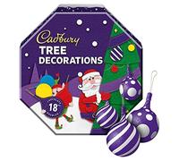 Cadbury Milk Chocolate Christmas Tree Decorations, 108g. Christmas, Confectionery, Sharing Chocolate Box, Present, Great Gift, OFFICIAL
