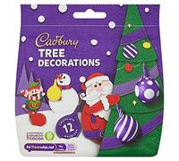 Cadbury Milk Chocolate Christmas Tree Decorations, 72 g. Christmas, Confectionery, Big Night In, Sharing Chocolate, Present, Great Gift, OFFICIAL