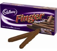 Cadbury Milk Chocolate Fingers, 4.4-Ounce Packages (Pack Of 6)
