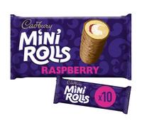 Cadbury Mini Rolls Raspberry Tarts, 10 Count (Pack of 1)