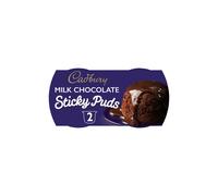 Cadbury Milk Chocolate Sticky Puds 2 x 95g Pack of 4