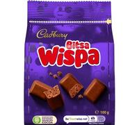 Cadbury Milk Chocolate Wispa Bitsa, Sharing Bag, Bite Size Treats, 100 g (Pack of 1)