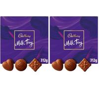 Cadbury Milk Tray Assorted Chocolates Gift Set, 312 g (2-Pack)