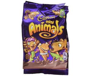 Cadbury Mini Animals Biscuits 6 x 22 g (Pack of 8)