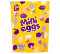Cadbury Mini Eggs 10 Treatsize Bags, 385g. Easter, Egg Hunt, Thank you Gift, Present, Chocolate Eggs OFFICIAL